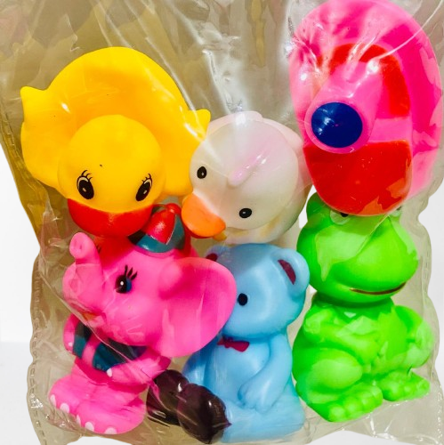 Funny Rattle & Bath 6PCS Chu Chu for Kids - Image 2