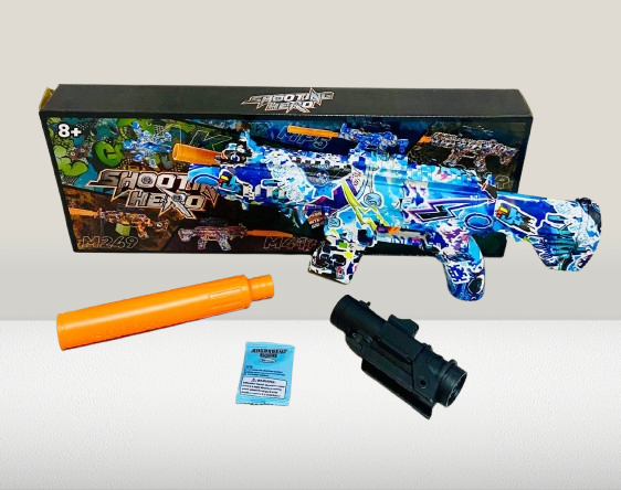 Shooting Hero M249 Gun for Kids