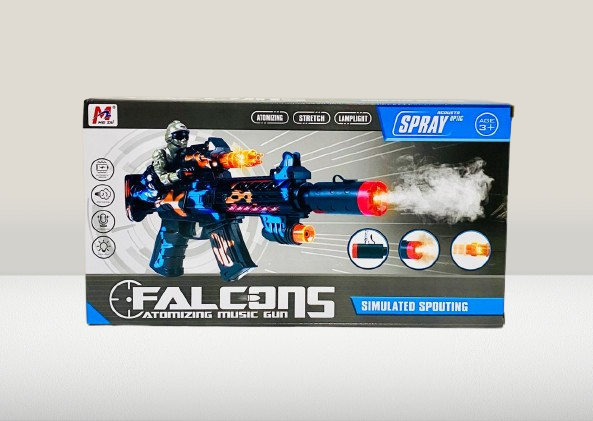 Falcons Atomizing Music Gun for Kids - Image 4