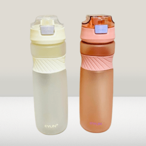 EYUN Water Bottles – 820ML Capacity with Flip-Top Lids