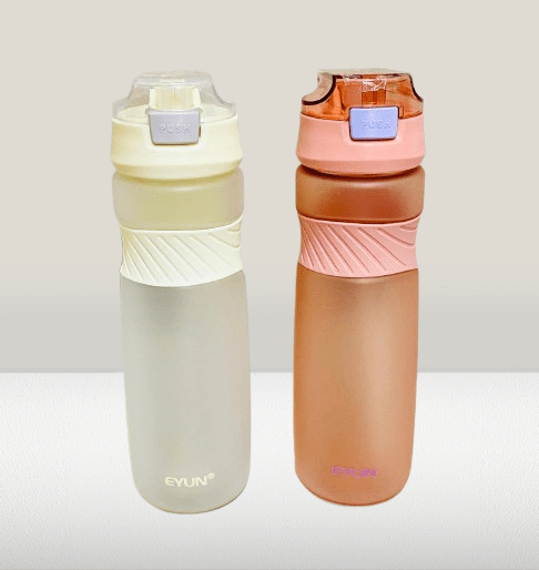 EYUN Water Bottles – 820ML Capacity with Flip-Top Lids
