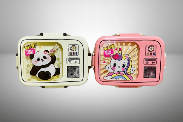 Cute TV-Shaped Cartoon Lunch Box - Image 5
