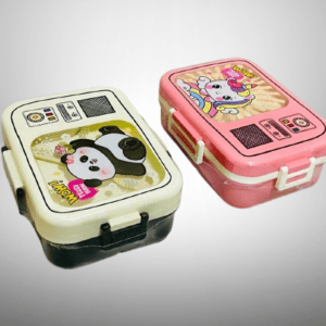Cute TV-Shaped Cartoon Lunch Box