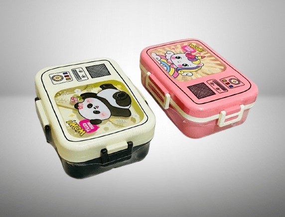 Cute TV-Shaped Cartoon Lunch Box