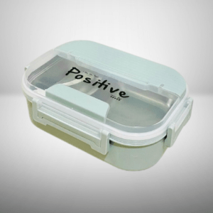 Stylish and Dual-Compartment Stainless Steel Lunch Box