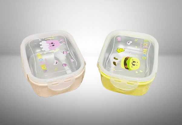 Adorable Cartoon-themed Mini Lunch Box - Image 2