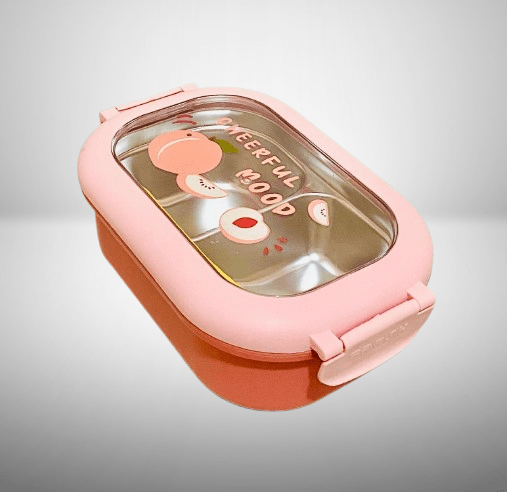 Cute Pink Bento "CHEERFUL MOOD" Lunch Box - Image 4