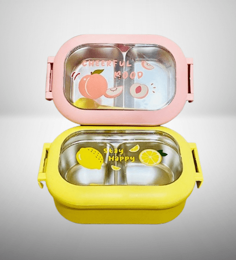 Cute Pink Bento "CHEERFUL MOOD" Lunch Box - Image 5