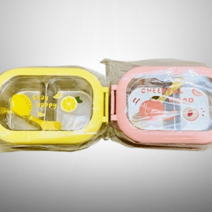 Cute Pink Bento "CHEERFUL MOOD" Lunch Box