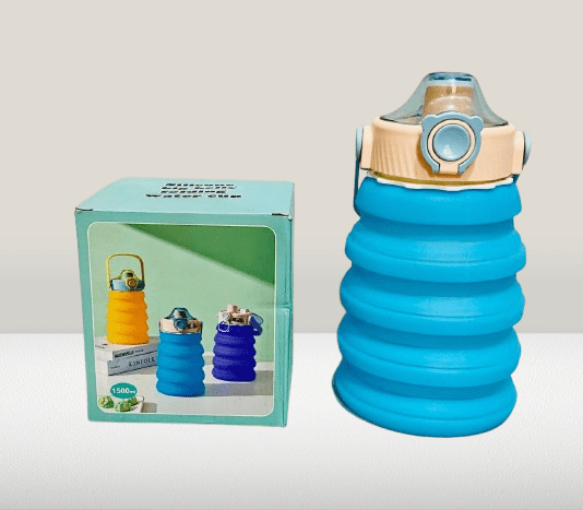 Silicone Big Belly Folding Water Bottle (Capacity 1500ML)