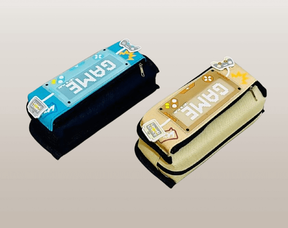 Stylish Game-Themed Pencil Cases