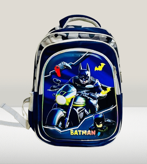 Batman-Theme Backpack Include Lunch Bag & Pencil Case - Image 5