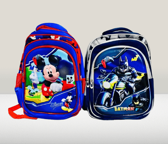 Batman-Theme Backpack Include Lunch Bag & Pencil Case - Image 7