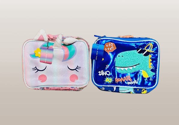 Unicorn & Dinosaur Designs Kids Insulated Lunch Bags