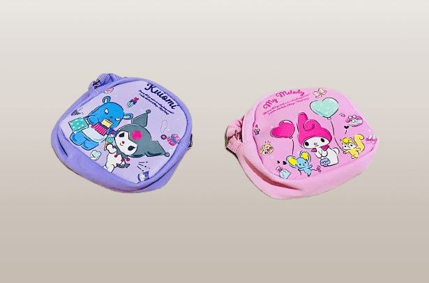Kuromi & My Melody crossbody bags for Girls - Image 4