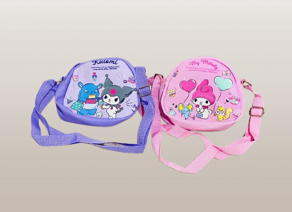 Kuromi & My Melody crossbody bags for Girls