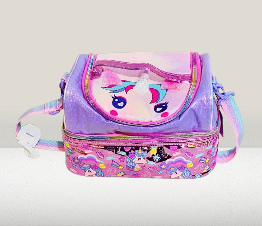 Double Compartment Space Explorer & Unicorn Theme Lunch Bag - Image 6