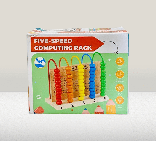 "Five-Speed Computing Rack" (Abacus-style Educational Toy) - Image 5