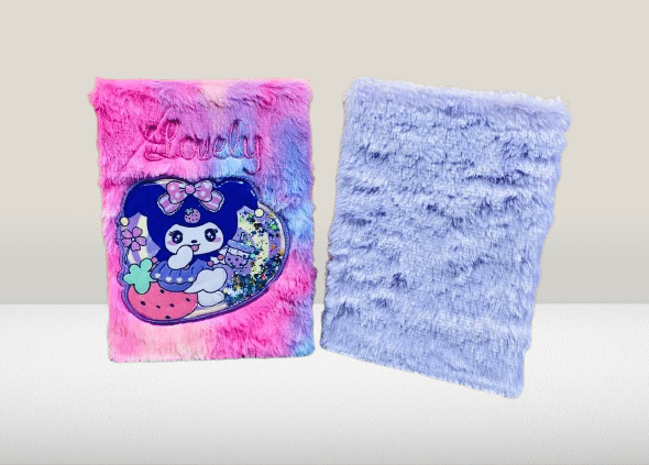 Hello Kitty & Kuromi Notebooks with "Lovely" embroidered on the cover - Image 5