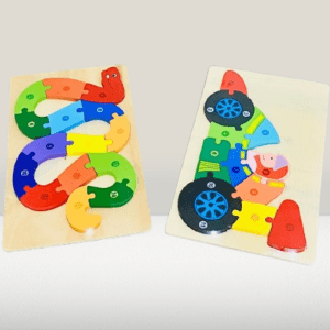 Racing Bike & Snake Puzzle for Kids