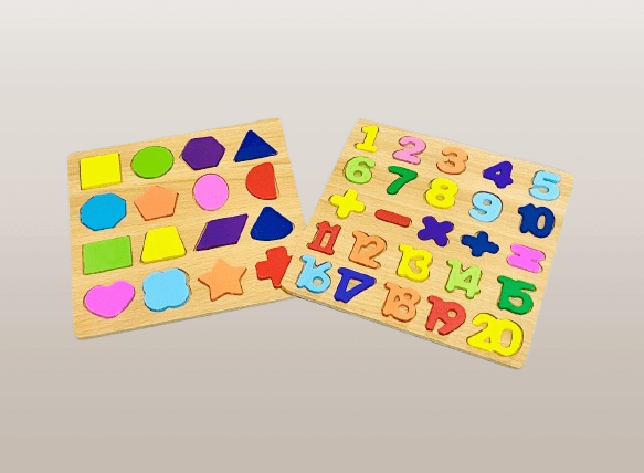 Geometric Shapes Puzzle & Math Puzzle for Kids