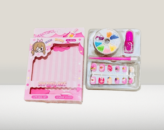 Colorful DIY Nail Art Kits for Kids - Image 2