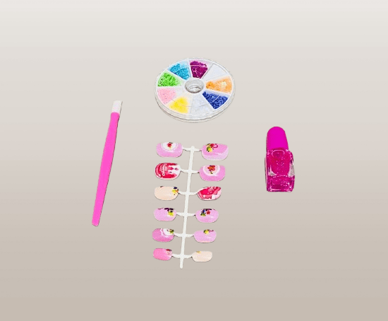 Colorful DIY Nail Art Kits for Kids - Image 3