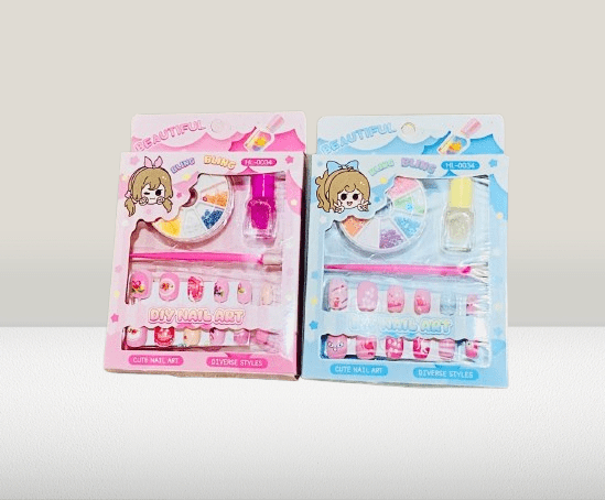 Colorful DIY Nail Art Kits for Kids