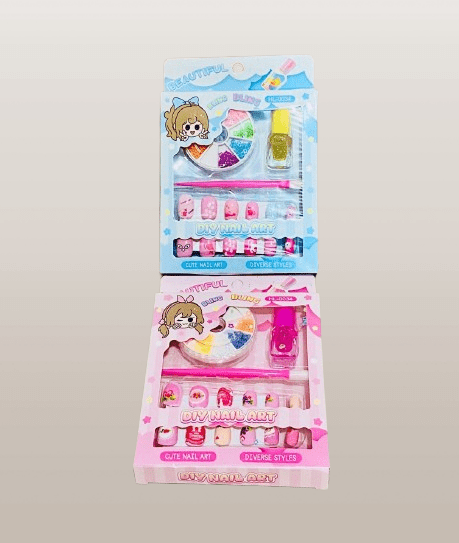 Colorful DIY Nail Art Kits for Kids - Image 4