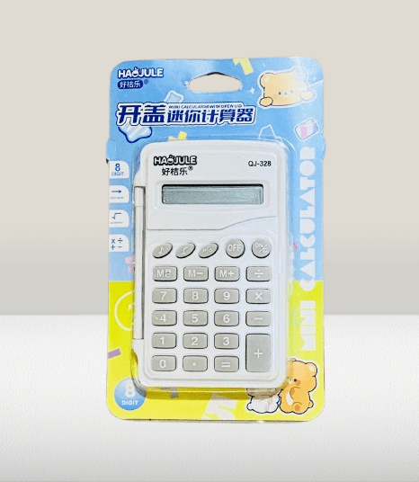 Portable Calculator with a Protective Flip Cover - Image 5