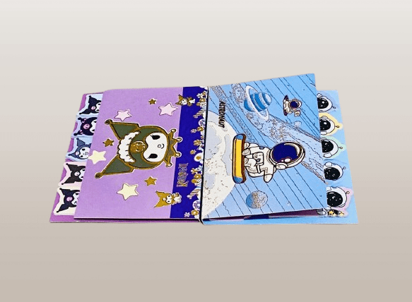 Astronaut Themed Sticky Note Pad - Image 3