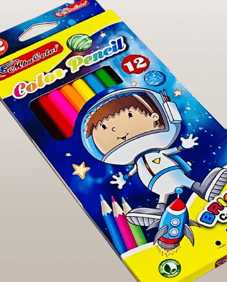 Color Bud 12-Piece Colored Pencil Set - Image 4