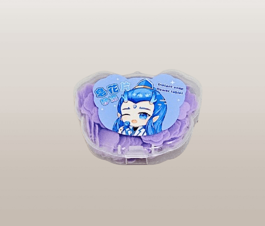 Colorful Flower-Shaped Paper Soaps for Kids - Image 3