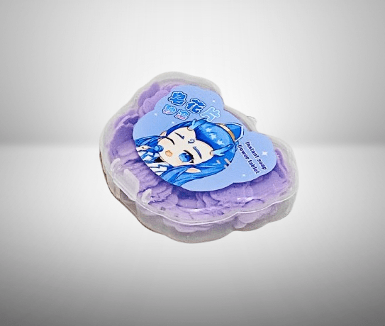 Colorful Flower-Shaped Paper Soaps for Kids - Image 4