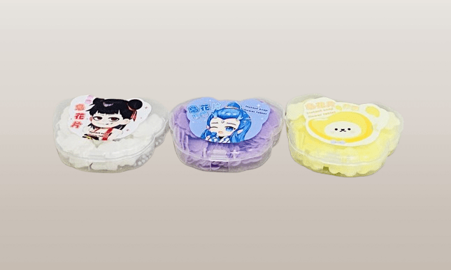Colorful Flower-Shaped Paper Soaps for Kids - Image 5