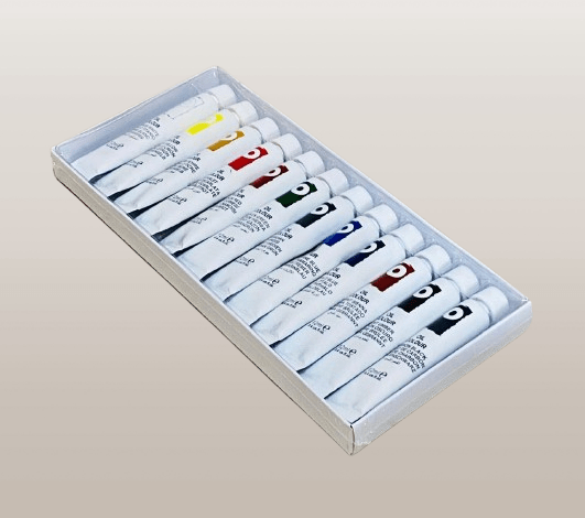 Art Rangers Oil Color Paint Tube Set 12 Color (12ML) - Image 4