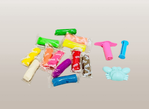 Ice Cream-Shaped Clay Play Set for Kids - Image 3