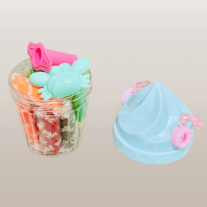 Ice Cream-Shaped Clay Play Set for Kids