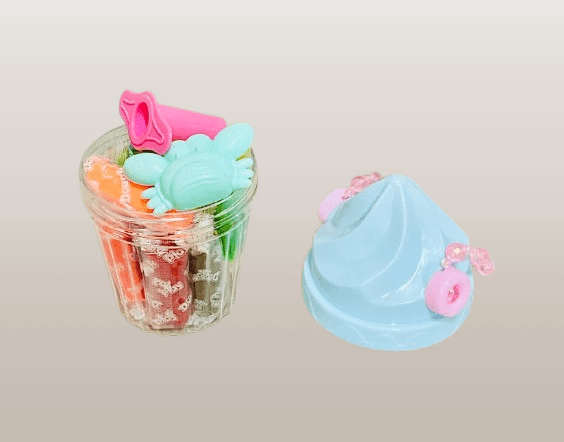 Ice Cream-Shaped Clay Play Set for Kids