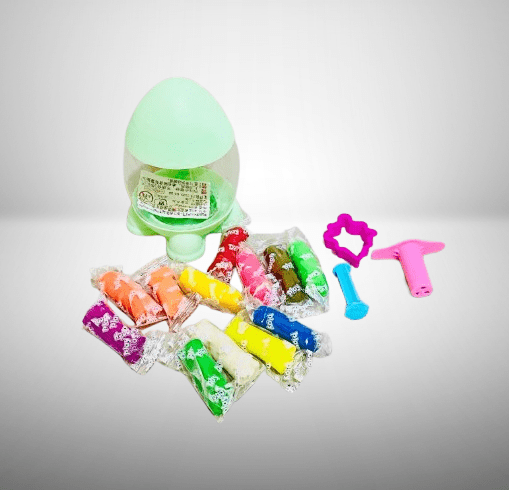 Egg-shaped Clay Play Set for Kids - Image 3