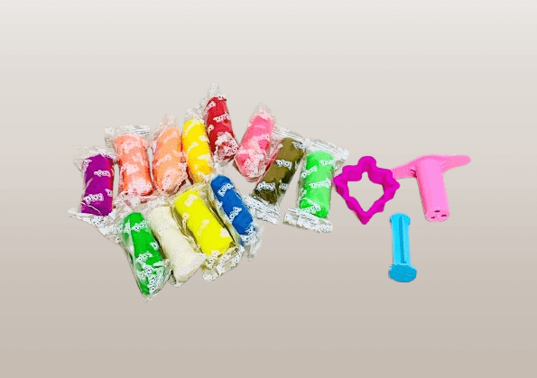 Egg-shaped Clay Play Set for Kids - Image 2