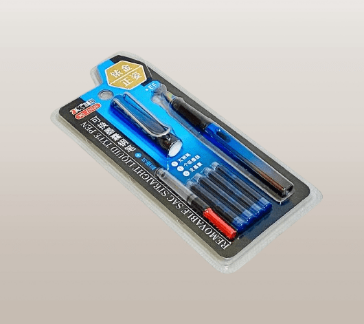 Removable Sac Stretch Liquid-Type Fountain Pen Set - Image 3