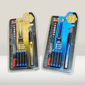 Removable Sac Stretch Liquid-Type Fountain Pen Set