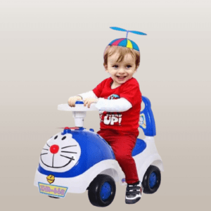 Doraemon-themed Cartoon Tolo Car Ride-On Car
