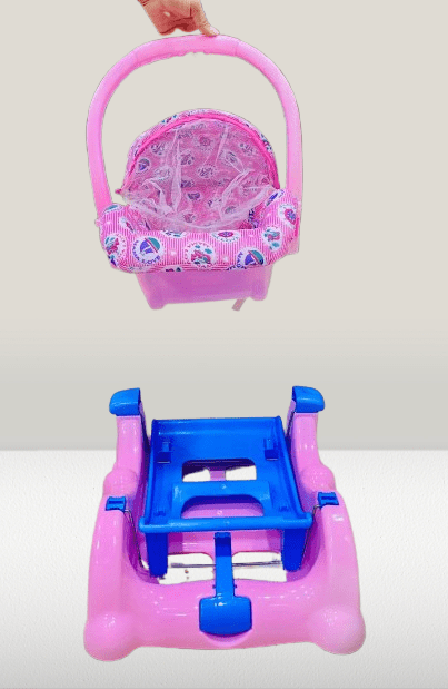 Portable Baby Carrier and Rocking Chair for Infants (Carry Cot with Base)