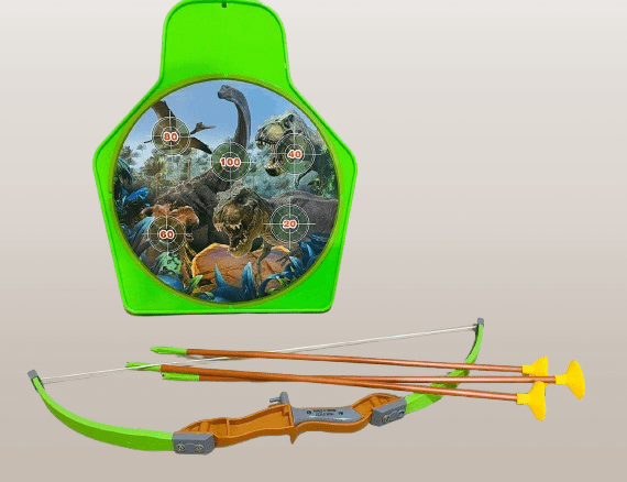 Dinosaur Bow & Arrow Archery High Quality Set for Kids - Image 2