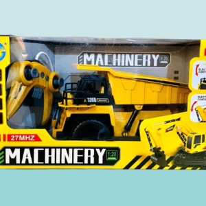 RC Bulldozer Construction Vehicle – Heavy-Duty Remote-Control Machinery Toy for Kids