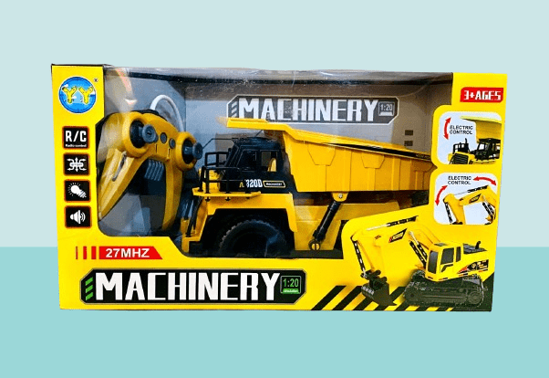 RC Bulldozer Construction Vehicle – Heavy-Duty Remote-Control Machinery Toy for Kids