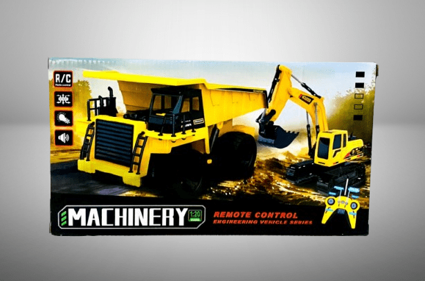 RC Bulldozer Construction Vehicle – Heavy-Duty Remote-Control Machinery Toy for Kids - Image 6