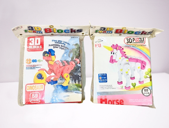 3D Foam Blocks Bag – Soft Educational Building Blocks Toy, Perfect Gift for Kids” - Image 5